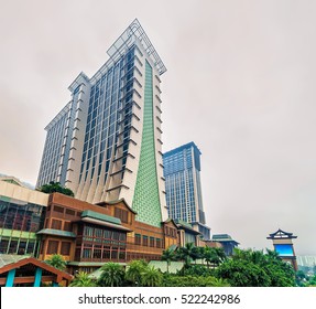 Macau Sands Cotai Central Casino Luxury Resort On Cotai Strip In Macao, China.