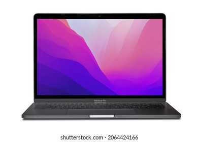 MacBook Pro Monterey 16-inch MacOS ,Apple With Retina Display Ios 11.4. Processor Designed By Apple Inc.