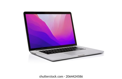 MacBook Pro Monterey 16-inch MacOS ,Apple With Retina Display Ios 11.4. Processor Designed By Apple Inc.