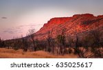 MacDonnell Ranges at sunset, Northern Territory, Australia