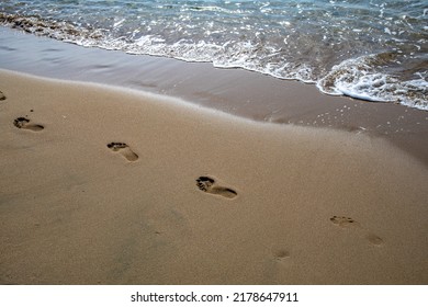 Macheria Beach On Rhodos Island, Dodecanese Islands