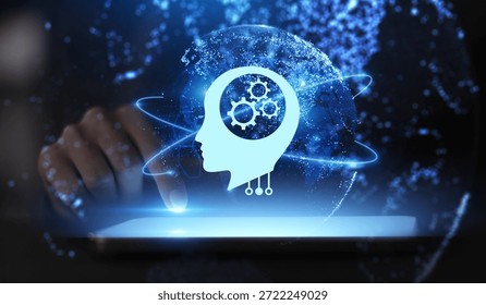 Machine Learning and Artificial Intelligence Algorithms Illustrated on a Digital Interface