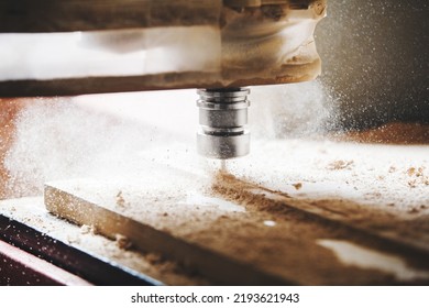 Machine Working Cnc, Woodworking Tool, Computer Numerical Control.