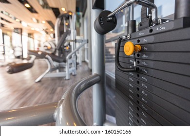 machines at the gym room