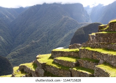 Macho Picchu Unesco World Heritage Site In Peru