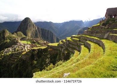 Macho Picchu Unesco World Heritage Site In Cusco Peru