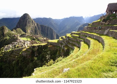 Macho Picchu Unesco World Heritage Site In Peru