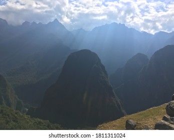 Machu Picchu / Cuzco / Peru - August 26th 2017: Wonderful Mountains While Climbing To Machu Picchu In Peru.