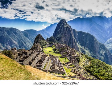 Machu Picchu Lost city of Inkas in Peru