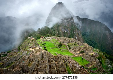 Machu Picchu in Peru. UNESCO World Heritage Site - Powered by Shutterstock