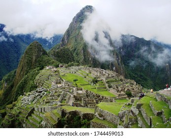 Machu Pichu Ominous Skull Cloud