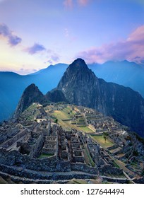 Machu Pichu Sunset