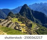 Machu pichu view during day 