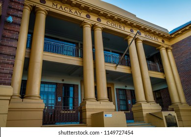 Mackay Court House Building In Queensland, Australia