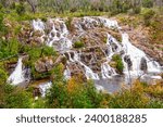 MacKenzie Falls is a popular tourist attraction in the Grampians - Zumsteins, Victoria, Australia