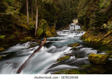 Mackenzie River In The Cascades In Oregon