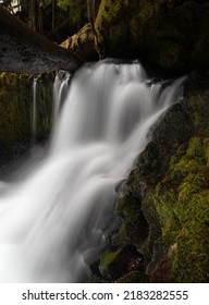 Mackenzie River In The Cascades In Oregon