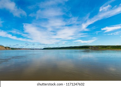 The Mackenzie River, Northwest Territories, Canada