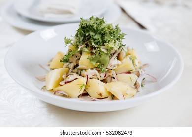 Mackerel Potato Salad