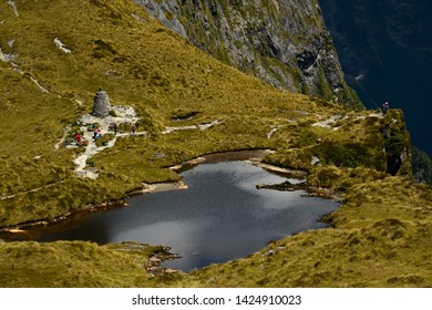 Mackinnon Pass Milford Track In New Zealand 