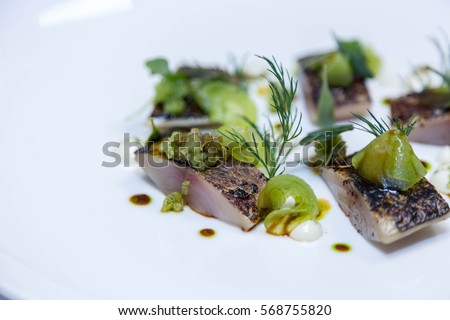 Mackrel dish Stock photo © 