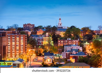 Macon, Georgia, USA Downtown Skyline.