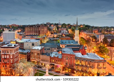 Macon, Georgia, USA Downtown Skyline.