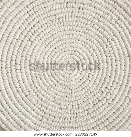 macrame background fabric material cotton