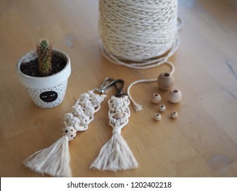 Macrame Key Chain 