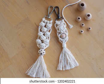 Macrame Key Chain 