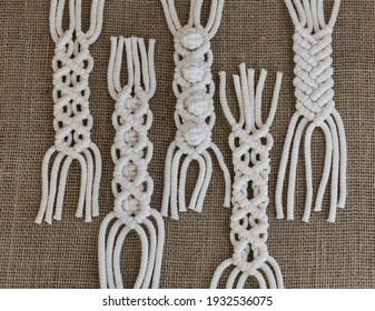 Macrame Pattern (macrame Cords, Knots In Macrama) 