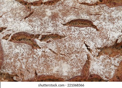 Macro Brown Bread Texture