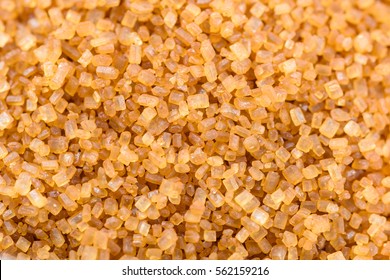 Macro Of Brown Sugar Crystals