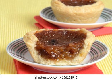 Macro Of A Butter Tart