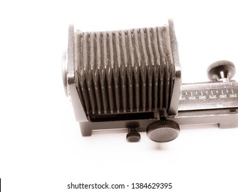 macro camera attachment isolated on white background