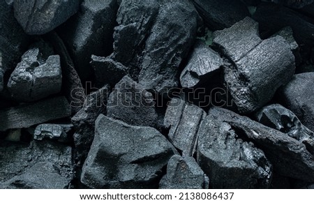 macro charcoal texture,black coal texture, coal for barbecue, space for text