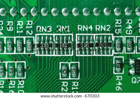 Macro of a circuit board