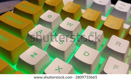 A macro close-up of a custom mechanical keyboard focusing on the prominent orange Enter key and white Shift key. Illuminated by a vibrant neon purple and pink RGB LED backlight, this colorful peripheral layout represents digital execution, computer programming, cybersecurity, and modern gaming setups.