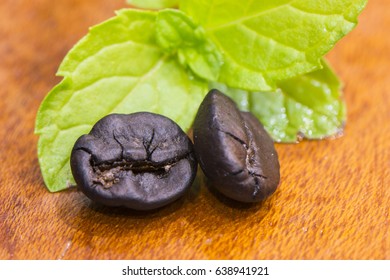macro coffee for background
