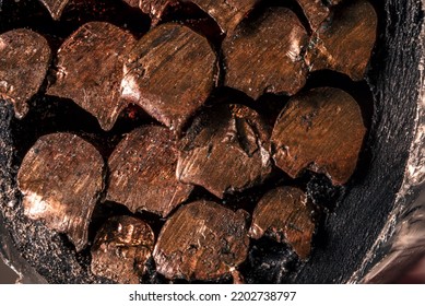 Macro Copper Wire - Close Up Of Cable End