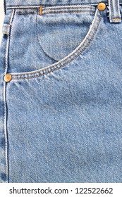 Macro Front Jeans Pocket