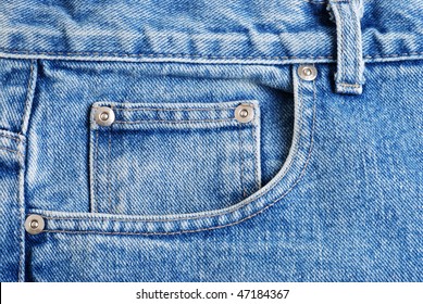 Macro Front Jeans Pocket