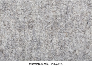 Macro Of Grey Felt Texture For Backgrounds