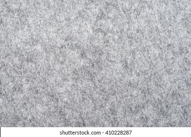 Macro Of Grey Felt Texture For Backgrounds