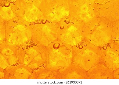 Macro Honeycomb Background