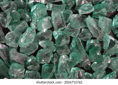 Macro Luxury  Green Stone. Close Up Stone. Stone Background.