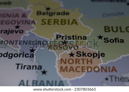 macro map kosovo north macedonia serbia montenegro