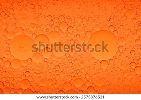 Macro Microscope red bubble texture close-up blood liquid, red macro bubbles Backgrounds red water drops on glass