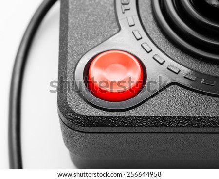 Macro of an Old Joystick - Shallow depth of field