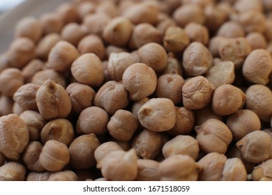 Macro Photo Of Bean Chickpeas